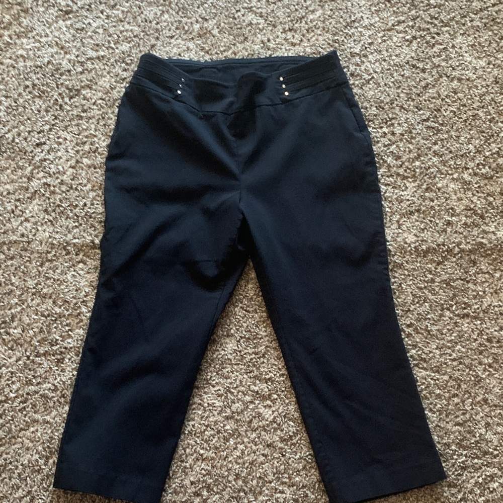 JM Collection Elegant Black Pants